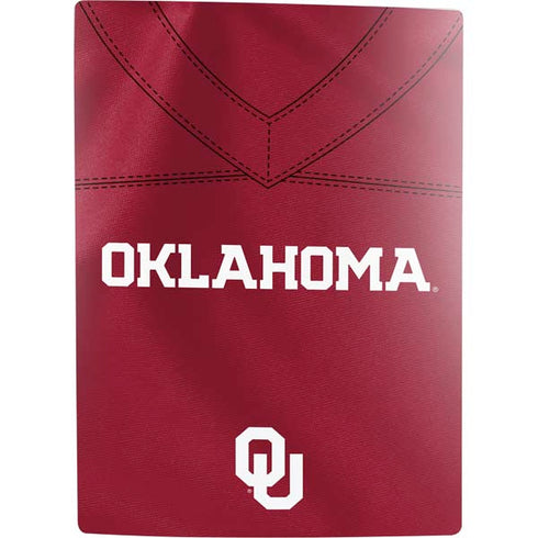 University of Oklahoma Red Jersey PS5 Digital Edition Console Skin